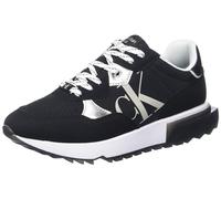 Calvin Klein Zapatillas Magalee para Mujer, Negro 001, 39.5 EU