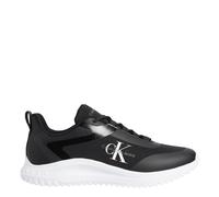 Calvin Klein Jeans Hombre Runner Sneaker Zapatillas de Deporte, Negro (Black/Bright White), 41 EU