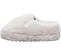 Calvin Klein Zapatillas para estar en casa Mujer Home Anke Slipper Fur de felpa, Multicolor (Triple Eggshell), 41 EU