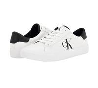 Calvin Klein Zapatillas Rex para Hombre, Blanco y Negro, 45 EU