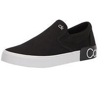 Calvin Klein Zapatillas Ryor para Hombre, Black Canvas 962, 41 EU
