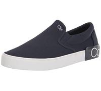 Calvin Klein Zapatillas Ryor para Hombre, Navy Canvas 400, 44 EU