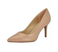 Calvin Klein Zapatos de tacón Gayle para Mujer, Cuero Natural Claro 270, 7.5 Wide