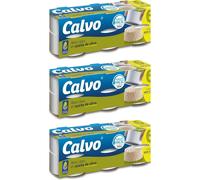 Calvo Atún Claro en Aceite de Oliva pack3*6lata