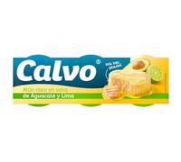 Calvo Atún claro en salsa de Aguacate y Lima Pack3 x 70g