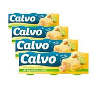 Calvo Atún claro en salsa de Aguacate y Lima Pack3 x 70g (Paquete de 4)