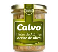 CALVO FILETES ATUN ACEITE OLIVA TARRO 180 GR