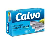 Calvo Sardinas en Aceite de Girasol - Paquete de 10 x 120 gr