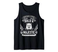 Calvo y majestuoso Orgullo del Patrimonio Americano Camiseta sin Mangas