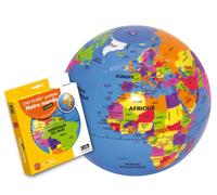 Caly Classic Globe Inflable Notre Monde, 010F, No, 30 cm