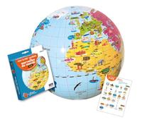 Caly Maxi Globo Hinchable Maravillas du World, 42 cm, Color Azul Marino (363519193)