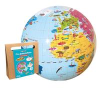 CalyGlobe - Mi globo inflable "Maravillas del Mundo" - francés - ref. 008KF