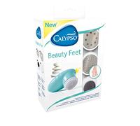 Calypso Beauty Feet - Kit de pedicura eléctrico para el cuidado de tus pies, color blanco, Estándar