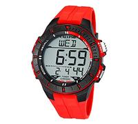 Calypso K5607/5 K5607 - Reloj de Pulsera para Hombre, Mecanismo de Cuarzo, con Alarma, cronógrafo, Digital, Color Rojo