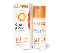 Calypso Once a Day - Suero facial de 50 ml, SPF 50+, vitamina C muy alta, piel sensible