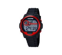 CALYPSO Reloj Digital Hombre de Caucho Negro Reloj Deportivo Hombre - Resistente al Agua 10 ATM Fecha y Calendario, Cronógrafo, Doble Horario, Luz, Alarma, 12 y 24 Horas K5667/2 Digital for Man