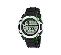 CALYPSO Reloj Digital Hombre de Caucho Negro Reloj Deportivo Hombre - Resistente al Agua 10 ATM Fecha y Calendario, Cronógrafo, Doble Horario, Luz, Alarma, 12 y 24 Horas K5577/3 Digital for Man