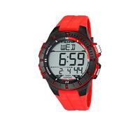 Calypso watches Calypso watches - Reloj digital de cuarzo para niño con correa de plástico, color rojo