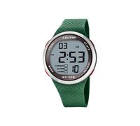 Calypso Reloj Hombre K5785/5 Caja caucho plateado Correa verde Cronógrafo 10 ATM Fecha