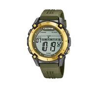 CALYPSO Reloj Hombre K5814/1 Flash Time Caja de Caucho Multicolor Correa de Caucho Verde