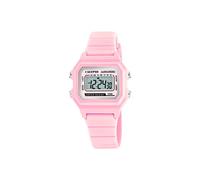 CALYPSO Reloj Digital Hombre y Mujer - Unisex de Caucho Rosa - Resistente al Agua 10 ATM Fecha y Calendario, Cronógrafo, Doble Horario, Luz, Alarma, 12 y 24 Horas K5802/3 - Digital Crush