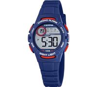 Calypso Reloj digital infantil K5852/5 Junior - Caucho azul, 10 ATM, cronógrafo y alarma