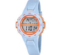 CALYPSO Reloj Digital Infantil Niño Niña de Caucho Azul - Resistente al Agua 10 ATM Fecha y Calendario, Cronógrafo, Doble Horario, Luz, Alarma, 12 y 24 Horas K5850/2 - Junior Collection