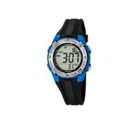 CALYPSO Reloj Digital Infantil Niño y Niña de Caucho Negro