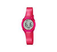 CALYPSO Reloj Digital Unisex con Esfera LCD y Correa de plástico Rosa K5677/4, LCD/Rosa, Correa