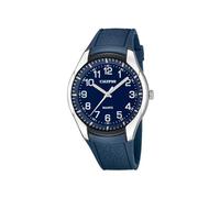 CALYPSO Reloj Hombre Analógico de Caucho Azul - Movimiento de Cuarzo - Resistente al Agua 5 ATM - Relojes Hombre K5843/2 Street Style