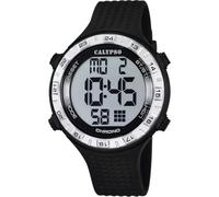 CALYPSO Reloj Modelo K5663/1 de la colección Digital FOR Man, Caja de 50,00/49,20 mm Plata con Correa de plástico Negro para Caballero