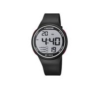 CALYPSO Reloj Hombre K5795/1 Color Splash Caja de Caucho Multi Correa de Caucho Negro