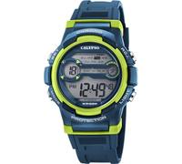 CALYPSO Reloj Modelo K5808/3 de la colección Crush, Caja de 39,8 mm Digital con Correa de plástico Azul Oscuro para cadete