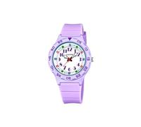CALYPSO Reloj Infantil K5828/3 My First Watch Caja de Caucho Multi Correa de Caucho Morado
