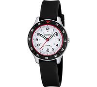 CALYPSO Reloj Infantil Niño y Niña Analógico de Caucho Negro