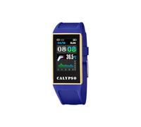 CALYPSO Reloj Inteligente Mujer - Smartwatch de Caucho Azul - Resistente al Agua IP68 - Control Música, Cuenta Pasos y Calorías, Multi Deportes, Frecuencia Cardíaca, Monitor Sueño K8502/2