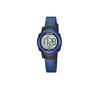 Calypso Reloj Modelo K5736/6 de la colección Digital Crush, Caja de 29,00/29,00 mm Azul con Correa de plástico Azul Oscuro para señora