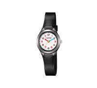 CALYPSO Reloj Modelo K5749/8 de la colección Sweet Time, Caja de 27,5 mm Blanco con Correa de plástico Negro para señora