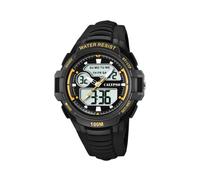 CALYPSO Reloj Modelo K5770/4 de la colección Street Style, Caja de 50 mm Negro con Correa de Caucho Negro para Caballero