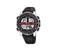 CALYPSO Reloj Modelo K5773/4 de la colección Street Style, Caja de 47,8 mm Negro con Correa de Caucho Negro para Caballero