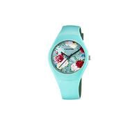 CALYPSO Reloj Modelo K5791/5 de la colección Sweet Time, Caja de 39 mm Correa de Caucho Verde para señora