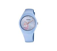 CALYPSO Reloj Modelo K5792/3 de la colección Sweet Time, Caja de 39 mm Azul con Correa de Caucho Azul para señora