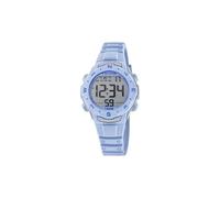 CALYPSO Reloj Modelo K5801/2 de la colección Digital Crush, Caja de 35 mm Digital con Correa de plástico Azul Claro para cadete
