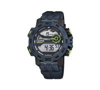 CALYPSO Reloj Modelo K5809/2 de la colección Digital FOR Man, Caja de 52,5 mm Digital con Correa de plástico Azul Oscuro para Caballero
