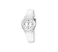 CALYPSO Reloj Modelo K6067/1 de la colección Sweet Time, Caja de 27,7 mm Blanco con Correa de plástico Blanco para señora