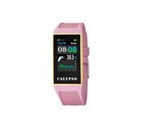 CALYPSO Reloj Modelo K8502/1 de la colección SMARTWATCH, Caja de 23,80/41,30 mm con Correa de Caucho Rosa para señora