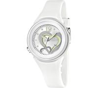 CALYPSO Reloj Mujer Analógico de Caucho Blanco