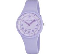 CALYPSO Reloj Mujer Analógico de Caucho Morado - Movimiento de Cuarzo - Relojes Mujer - Cristal de Alta Resistencia - Resistente al Agua 10 ATM K5851/5 - Trendy
