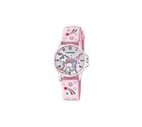 CALYPSO Reloj Niña Analógico de Caucho Rosa - Movimiento de Cuarzo - Reloj Infantil - Cristal Mineral de Alta Resistencia - Resistente al Agua 5 ATM K5776/5 - My First Watch
