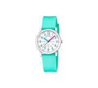 CALYPSO Reloj Niña Analógico de Caucho Verde - Movimiento de Cuarzo - Reloj Infantil - Cristal Mineral de Alta Resistencia - Resistente al Agua 5 ATM - Special Prices K5825/1